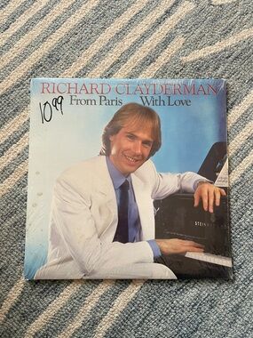3/$30 Richard Clayderman "From Paris With Love" Vintage Vinyl Album still sealed
